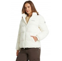 GUESS JEANS PUFFER JACKET W4BL21WGII2 ΜΠΟΥΦΑΝ ΓΥΝΑΙΚΕΙΟ OFF WHITE