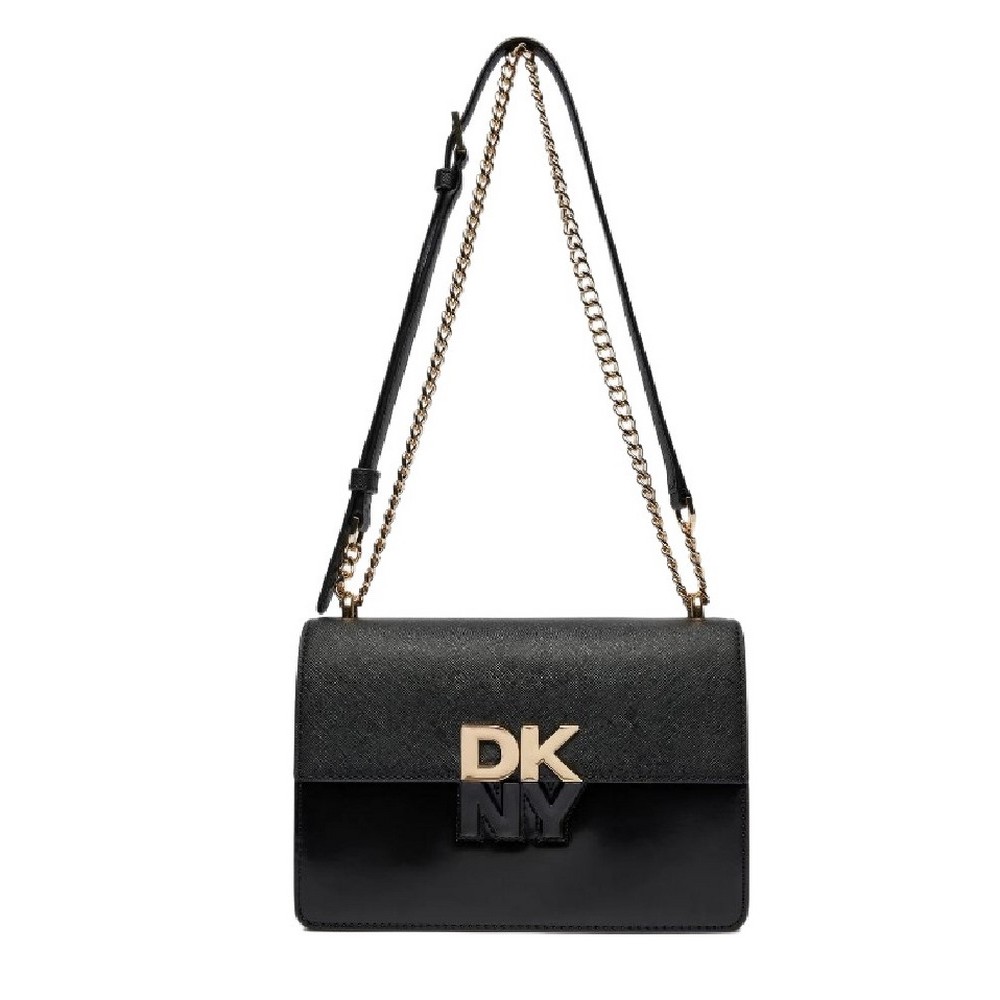 DKNY ECHO FLAPS HANDBAG ΤΣΑΝΤΑ ΓΥΝΑΙΚΕΙΑ BLACK