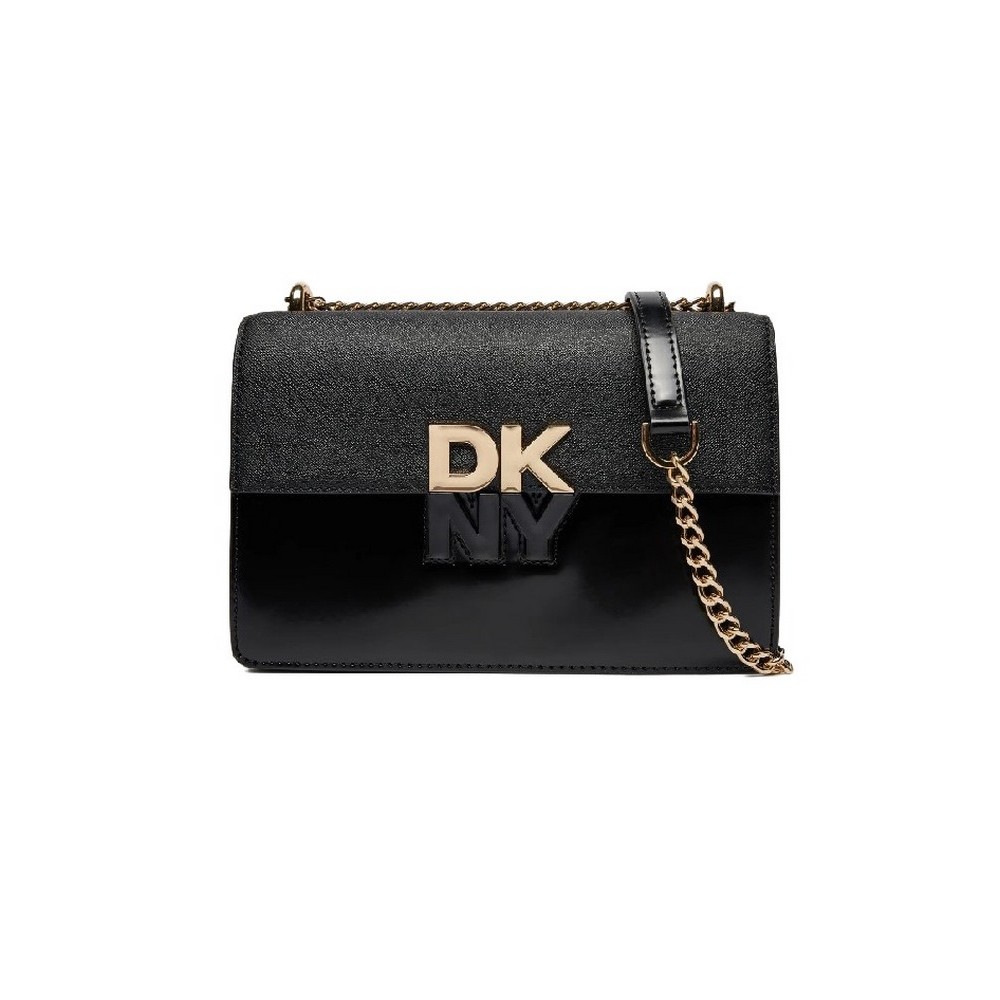 DKNY ECHO FLAPS HANDBAG ΤΣΑΝΤΑ ΓΥΝΑΙΚΕΙΑ BLACK