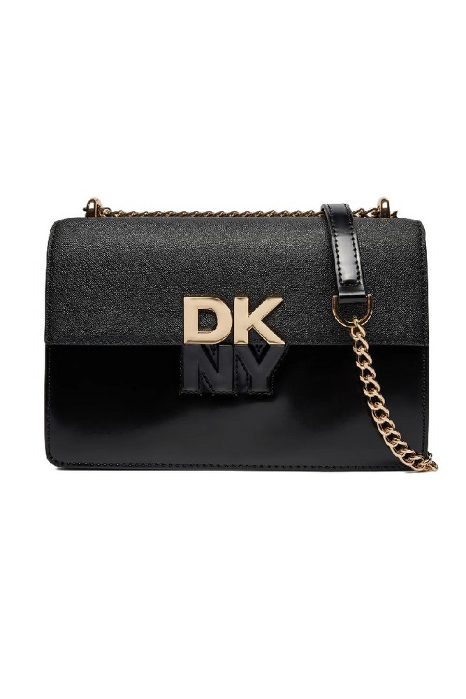 DKNY ECHO FLAPS HANDBAG ΤΣΑΝΤΑ ΓΥΝΑΙΚΕΙΑ BLACK