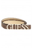 GUESS ZAMIRA NOT ADJ PANT BELT ΖΩΝΗ ΓΥΝΑΙΚΕΙΑ LATTE