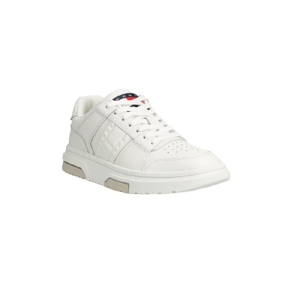 TOMMY HILFIGER THE BROOKLYN FLATFORM ΠΑΠΟΥΤΣΙ ΓΥΝΑΙΚΕΙΟ WHITE