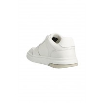 TOMMY HILFIGER THE BROOKLYN FLATFORM ΠΑΠΟΥΤΣΙ ΓΥΝΑΙΚΕΙΟ WHITE