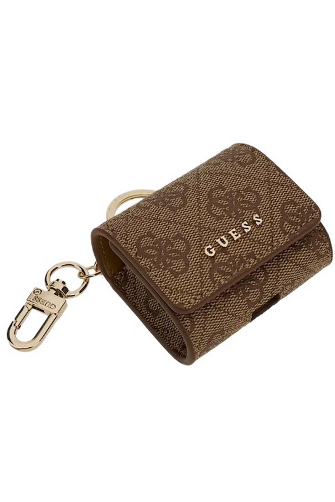 GUESS GIFT MINI BAG + AIRPODS CASE ΑΞΕΣΟΥΑΡ ΓΥΝΑΙΚΕΙΟ LATTE