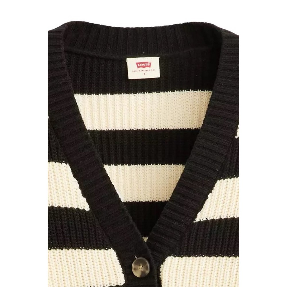 LEVIS SNOWFLAKE CARDIGAN ΖΑΚΕΤΑ ΓΥΝΑΙΚΕΙΑ BLACK