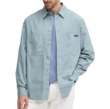 CALVIN KLEIN JEANS COTTON POPLIN RELAXED SHIRT ΠΟΥΚΑΜΙΣΟ ΑΝΔΡΙΚΟ LEAD