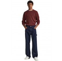 PEPE JEANS E1 DROP 2B DEAN CREW NECK ΜΠΛΟΥΖΑ ΑΝΔΡΙΚΗ BORDEAUX