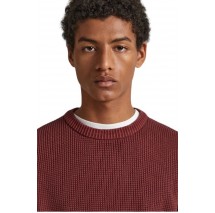 PEPE JEANS E1 DROP 2B DEAN CREW NECK ΜΠΛΟΥΖΑ ΑΝΔΡΙΚΗ BORDEAUX