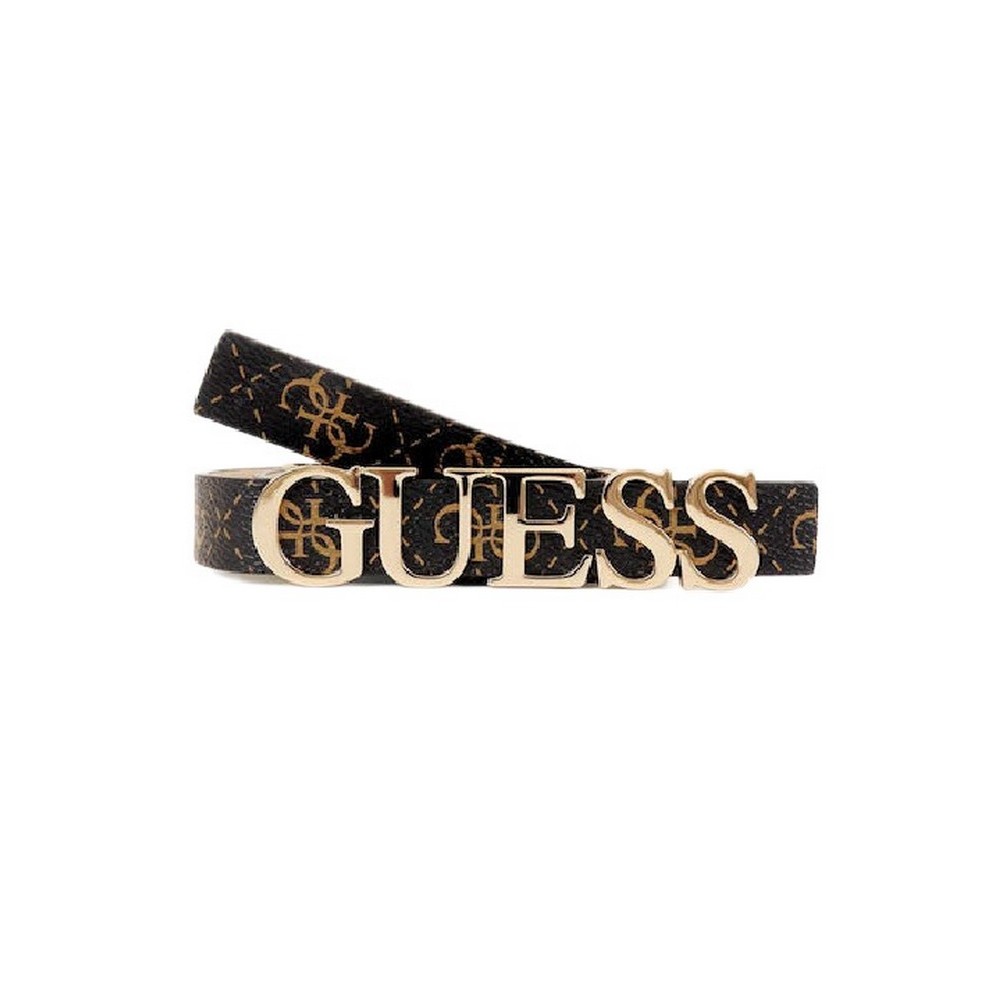 GUESS ZAMIRA NOT ADJ PANT BELT ΖΩΝΗ ΓΥΝΑΙΚΕΙΑ BROWN