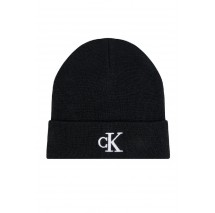 CALVIN KLEIN JEANS MONOGRAM EMBRO BEANIE ΣΚΟΥΦΟΣ ΑΝΔΡΙΚΟΣ BLACK