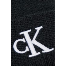 CALVIN KLEIN JEANS MONOGRAM EMBRO BEANIE ΣΚΟΥΦΟΣ ΑΝΔΡΙΚΟΣ BLACK