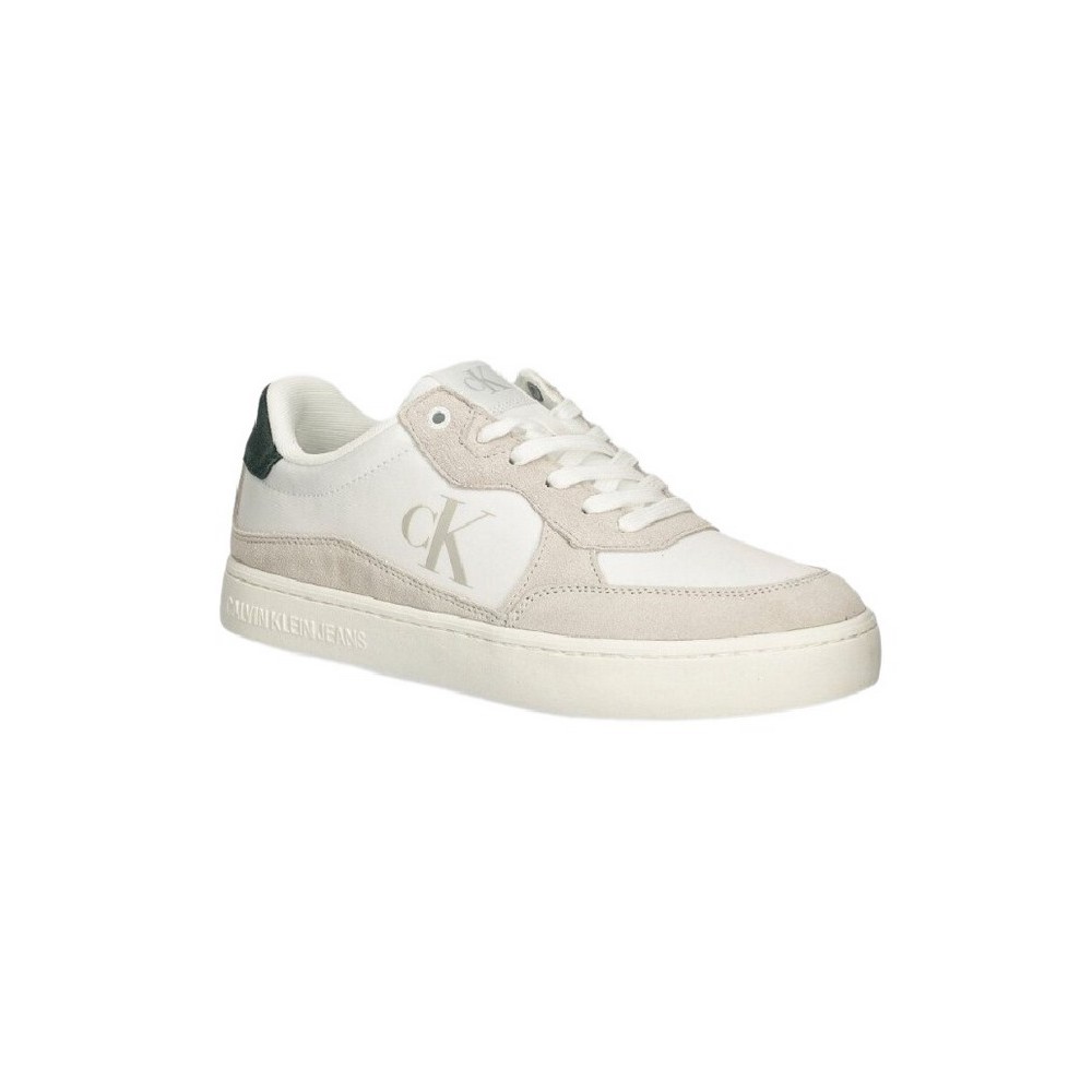 CALVIN KLEIN JEANS CLASSIC CUPSOLE ICONIC NYLON ΠΑΠΟΥΤΣΙ ΑΝΔΡΙΚΟ WHITE