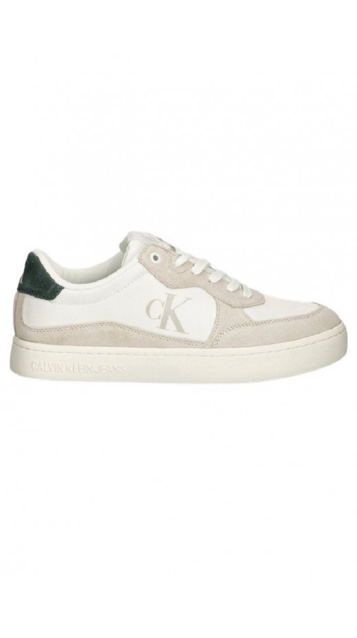 CALVIN KLEIN JEANS CLASSIC CUPSOLE ICONIC NYLON ΠΑΠΟΥΤΣΙ ΑΝΔΡΙΚΟ WHITE