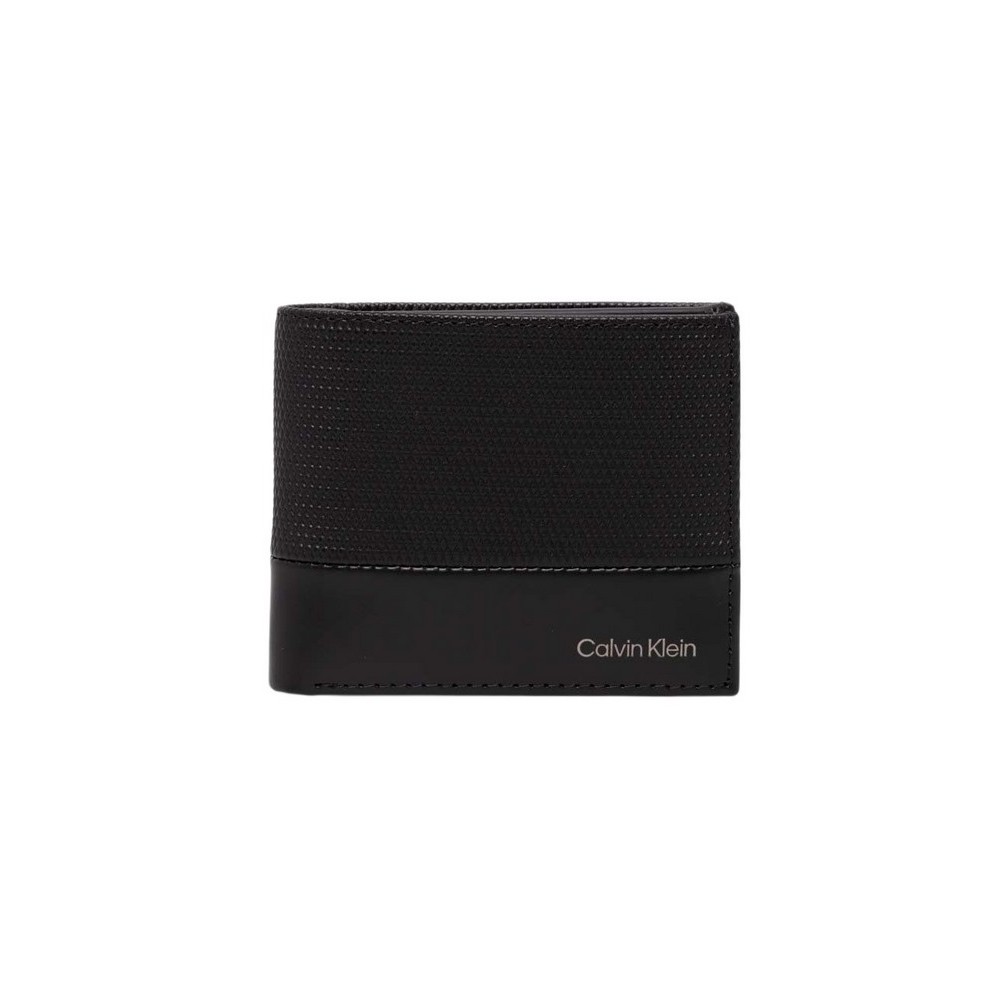 CALVIN KLEIN REMOTE BIFOLD 5CC W/COIN ΠΟΡΤΟΦΟΛΙ ΑΝΔΡΙΚΟ BLACK