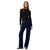 CALVIN KLEIN JEANS HIGH RISE LOOSE ΠΑΝΤΕΛΟΝΙ ΓΥΝΑΙΚΕΙΟ BLUΕ DENIM