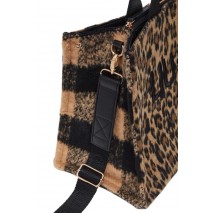 LIU JO  ANIMAL PRINT SHOPPING BAG TOTE L 2F4067T6089 ΤΣΑΝΤΑ ΓΥΝΑΙΚΕΙΑ LEOPARD PRINT