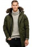 SUPERDRY D3 OVIN EVEREST FAUX FUR PARKA JACKET ΜΠΟΥΦΑΝ ΑΝΔΡΙΚΟ KHAKI