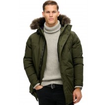 SUPERDRY D3 OVIN EVEREST FAUX FUR PARKA JACKET ΜΠΟΥΦΑΝ ΑΝΔΡΙΚΟ KHAKI