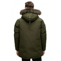 SUPERDRY D3 OVIN EVEREST FAUX FUR PARKA JACKET ΜΠΟΥΦΑΝ ΑΝΔΡΙΚΟ KHAKI