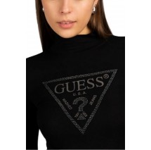 GUESS LS EVELYN LOGO BODY ΚΟΡΜΑΚΙ ΓΥΝΑΙΚΕΙΟ BLACK