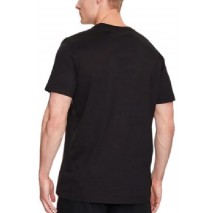 CALVIN JEANS JEANS STACKED OUTLINE LOGO TEE T-SHIRT ΑΝΔΡΙΚΟ BLACK