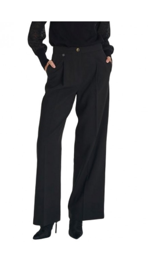 ALE TROUSERS FORMAL 8919208 ΠΑΝΤΕΛΟΝΙ ΓΥΝΑΙΚΕΙΟ BLACK