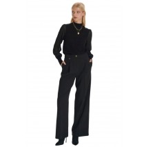 ALE TROUSERS FORMAL 8919208 ΠΑΝΤΕΛΟΝΙ ΓΥΝΑΙΚΕΙΟ BLACK