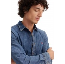 LEVIS BATTERY HM SHIRT 866250052 ΠΟΥΚΑΜΙΣΟ ΑΝΔΡΙΚΟ BLUΕ DENIM