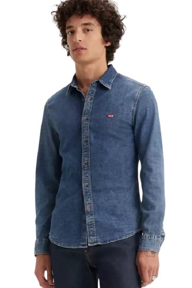 LEVIS BATTERY HM SHIRT 866250052 ΠΟΥΚΑΜΙΣΟ ΑΝΔΡΙΚΟ BLUΕ DENIM