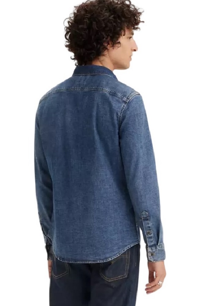 LEVIS BATTERY HM SHIRT 866250052 ΠΟΥΚΑΜΙΣΟ ΑΝΔΡΙΚΟ BLUΕ DENIM