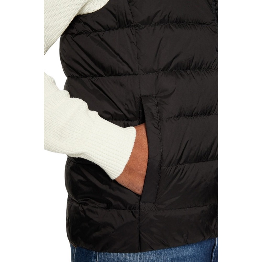 TOMMY JEANS  LT DOWN VEST EXT ΓΙΛΕΚΟ ΜΠΟΥΦΑΝ ΑΝΔΡΙΚΟ BLACK