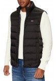 TOMMY JEANS  LT DOWN VEST EXT ΓΙΛΕΚΟ ΜΠΟΥΦΑΝ ΑΝΔΡΙΚΟ BLACK