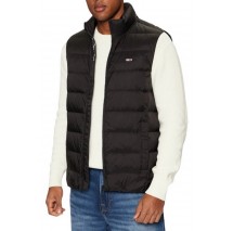 TOMMY JEANS  LT DOWN VEST EXT ΓΙΛΕΚΟ ΜΠΟΥΦΑΝ ΑΝΔΡΙΚΟ BLACK