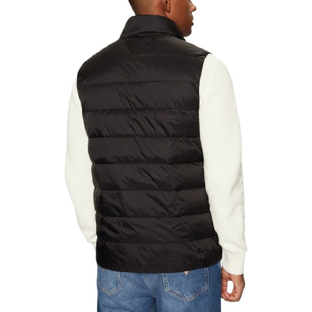 TOMMY JEANS  LT DOWN VEST EXT ΓΙΛΕΚΟ ΜΠΟΥΦΑΝ ΑΝΔΡΙΚΟ BLACK