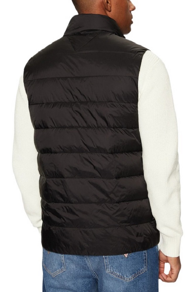 TOMMY JEANS  LT DOWN VEST EXT ΓΙΛΕΚΟ ΜΠΟΥΦΑΝ ΑΝΔΡΙΚΟ BLACK