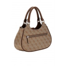 GUESS NOLANA SML GIRLFRIEND SATCHEL ΤΣΑΝΤΑ ΓΥΝΑΙΚΕΙΑ LATTE