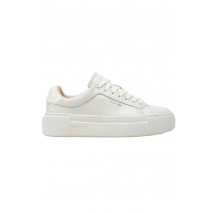 CALVIN KLEIN CUPSOLE LACE UP ΠΑΠΟΥΤΣΙ ΓΥΝΑΙΚΕΙΟ WHITE