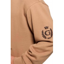 GUESS CHENILLE LOGO ΦΟΥΤΕΡ ΜΠΛΟΥΖΑ ΑΝΔΡΙΚΗ BROWN