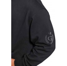 GUESS CHENILLE LOGO ΦΟΥΤΕΡ ΜΠΛΟΥΖΑ ΑΝΔΡΙΚΗ BLACK