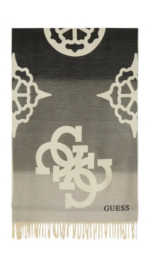 GURESS SCARF 65X178 ΚΑΣΚΟΛ  ΓΥΝΑΙΚΕΙΟ BLACK