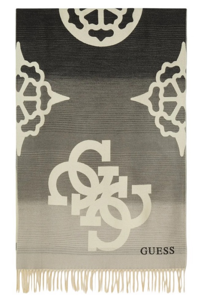 GURESS SCARF 65X178 ΚΑΣΚΟΛ  ΓΥΝΑΙΚΕΙΟ BLACK