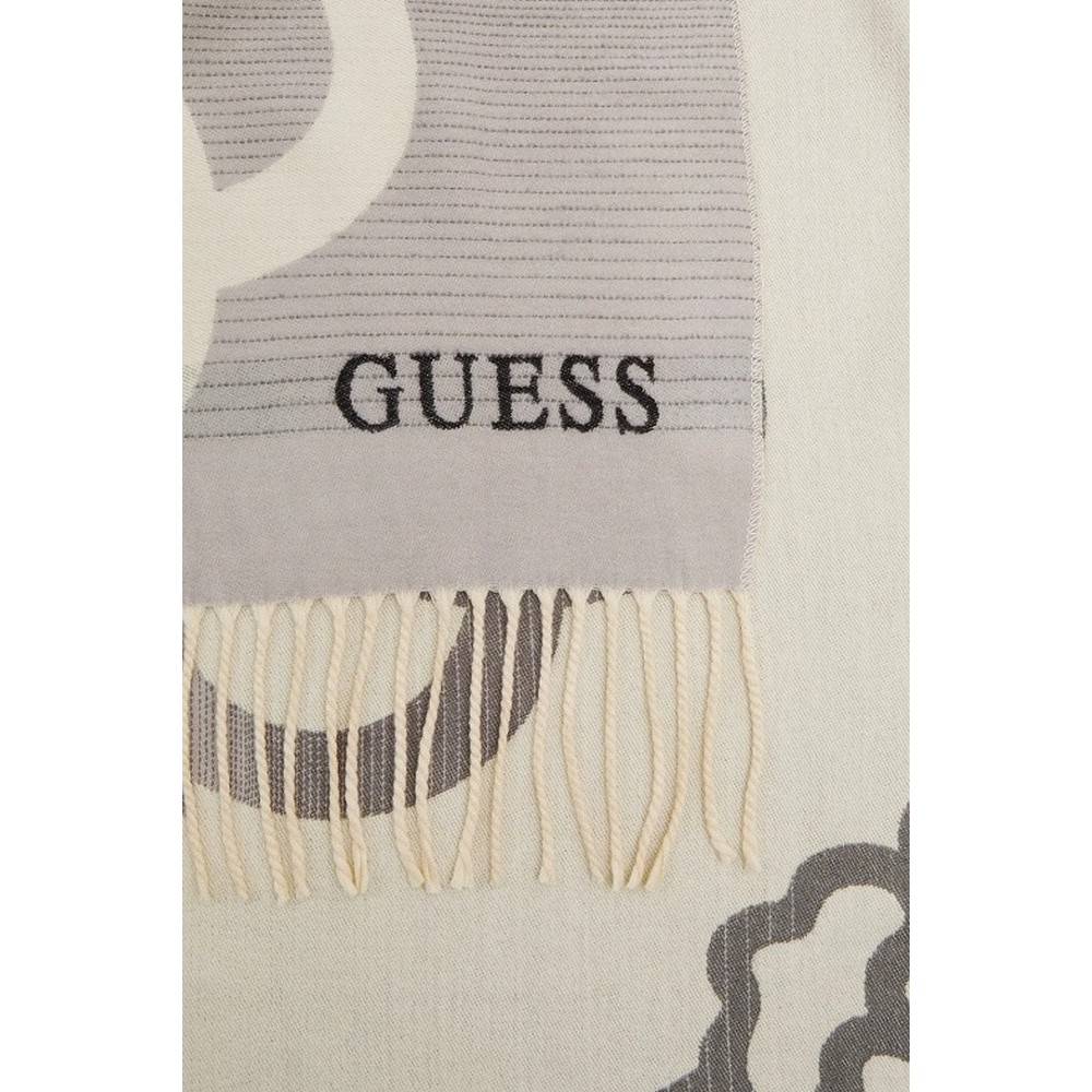 GURESS SCARF 65X178 ΚΑΣΚΟΛ  ΓΥΝΑΙΚΕΙΟ BLACK