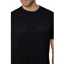 GUESS CLUB LO T-SHIRT ΜΠΛΟΥΖΑ ΑΝΔΡΙΚΗ BLACK