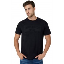 GUESS CLUB LO T-SHIRT ΜΠΛΟΥΖΑ ΑΝΔΡΙΚΗ BLACK