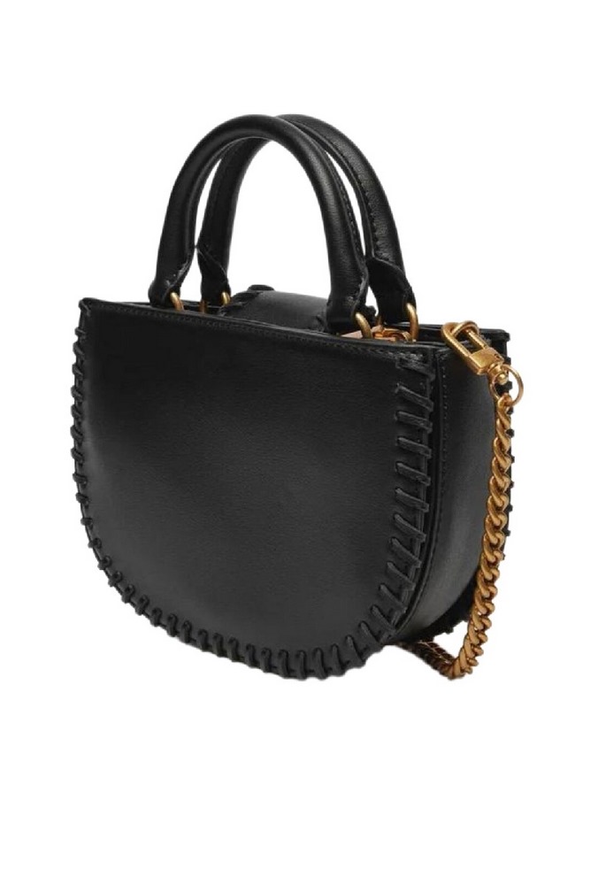 GUESS LIBERA MINI SATCHEL ΤΣΑΝΤΑ ΓΥΝΑΙΚΕΙΑ BLACK