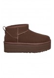 UGG CLASSIC ULTRA MINI PLATFORM 1135092 ΧΑΜΗΛΗ ΜΠΟΤΑ ΓΥΝΑΙΚΕΙΑ BURNT CEDAR