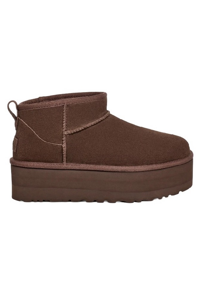 UGG CLASSIC ULTRA MINI PLATFORM 1135092 ΧΑΜΗΛΗ ΜΠΟΤΑ ΓΥΝΑΙΚΕΙΑ BURNT CEDAR