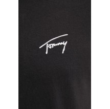 TOMMY JEANS REG SIGNATURE TEE EXT T-SHIRT ΜΠΛΟΥΖΑ ΑΝΔΡΙΚΗ BLACK