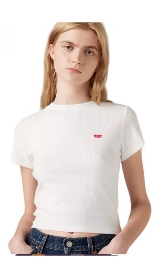 LEVI'S ESSENTIAL SPORTY TEE A74190013 T-SHIRT ΜΠΛΟΥΖΑ ΓΥΝΑΙΚΕΙΑ WHITE