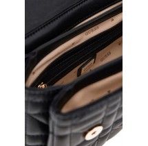 GUESS ASSIA CROSSBODY FLAP ORGANIZER ΤΣΑΝΤΑ ΓΥΝΑΙΚΕΙΑ BLACK